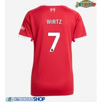 Maglie da calcio Liverpool Florian Wirtz #7 Prima Maglia Femminile 2025-26 Manica Corta